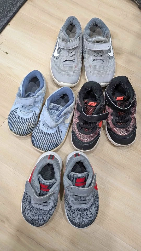 Toddler Nike Shoes (6C, 7C, 7C, 10C)