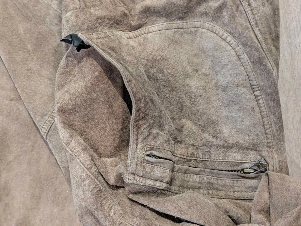 Eddie Bauer Suede Jacket - L - photo 4