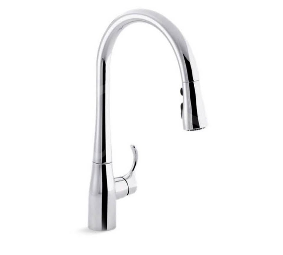 Kohler Pull-down kitchen sink faucet K-596-CP