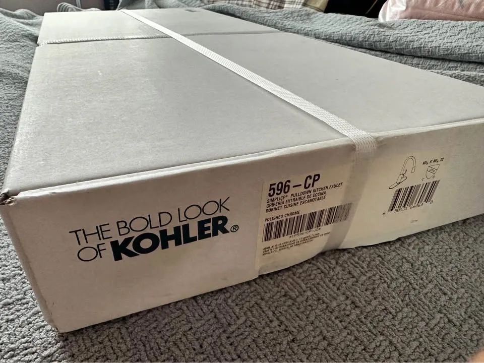 Kohler Pull-down kitchen sink faucet K-596-CP image indicator(5)