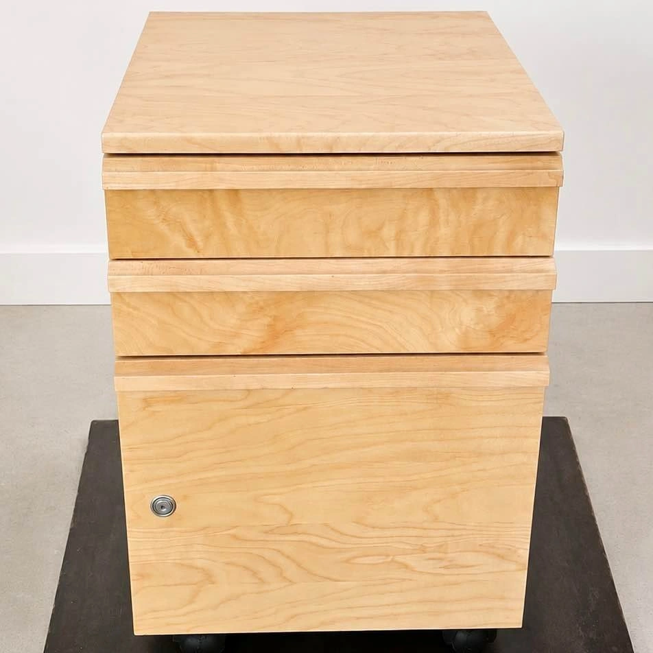 IKEA MALM 3-Drawer Mobile File Cabinet