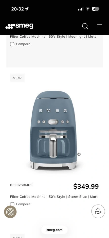 Smeg Drip Filter Coffee Machine - photo 5
