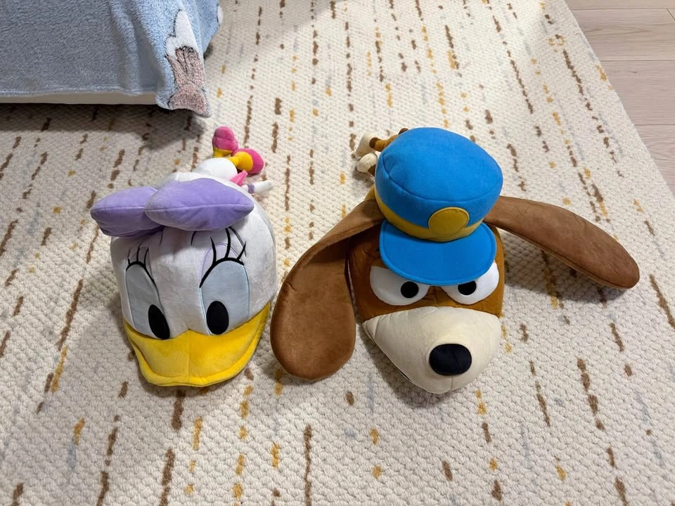Tokyo Disney Resort Daisy Duck and Slinky Dog Plush Hats