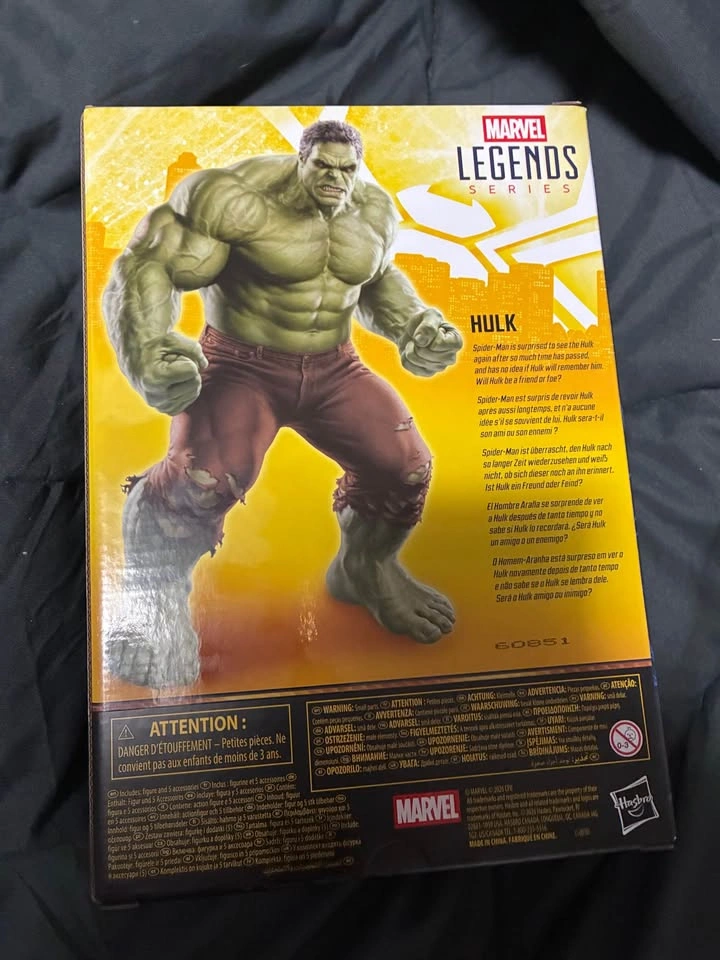 Marvel Legends Series Hulk (Spider-Man: Brand New Day) Figure - photo 2