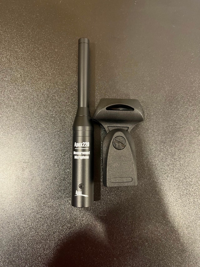 Apex 220 Omnidirectional Measurement Microphone