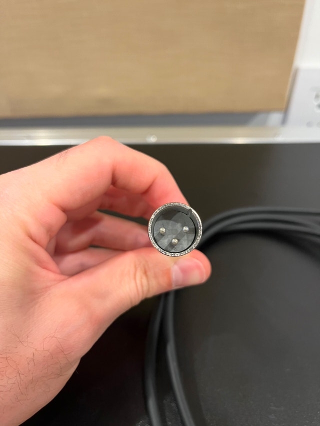 XLR Male To RCA Male 5 Foot Cable - photo 2