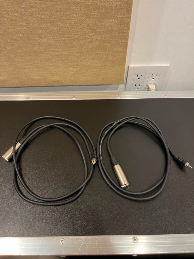XLR Male To RCA Male 5 Foot Cable - photo 4