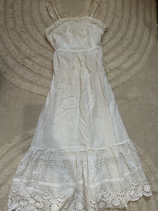 Japna white maxi dress