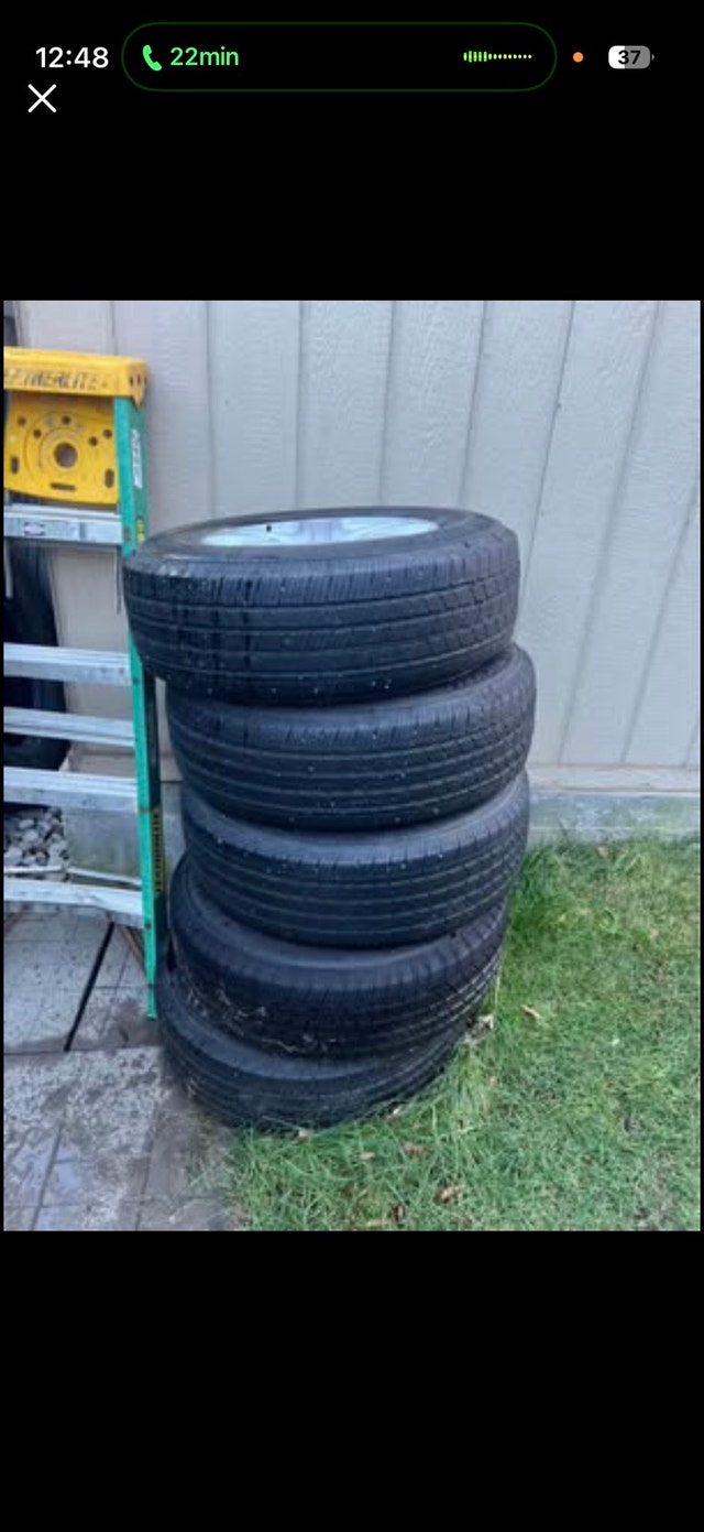 Jeep Wrangler Winter Tires & Rims 245/75R17 - Set of 5 - photo 2