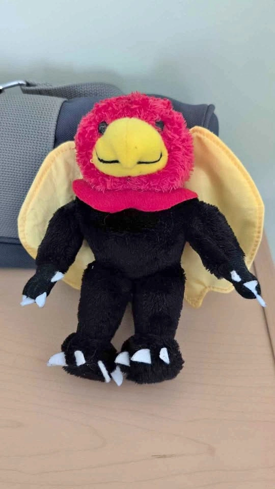University of Guelph gryphon mascot stuffed animal