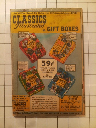 Classics Illustrated 1st edition - #40 - Mysteries by Edgar Alla - photo 2