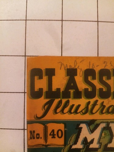 Classics Illustrated 1st edition - #40 - Mysteries by Edgar Alla - photo 3