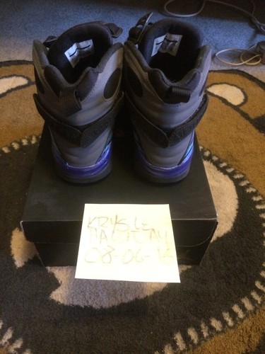 Air Jordan 8 Retro Aqua GS Size 7 VNDS OG All - photo 3
