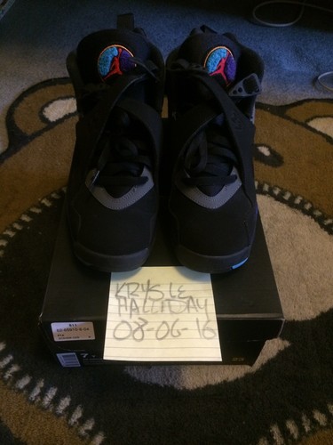 Air Jordan 8 Retro Aqua GS Size 7 VNDS OG All - photo 5