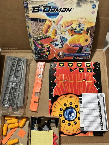 HASBRO BATTLE B-DAMAN 10 GAMES TOURNAMENT SET 4FT 2005 - photo 2