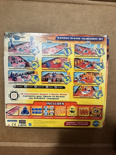 HASBRO BATTLE B-DAMAN 10 GAMES TOURNAMENT SET 4FT 2005 - photo 4