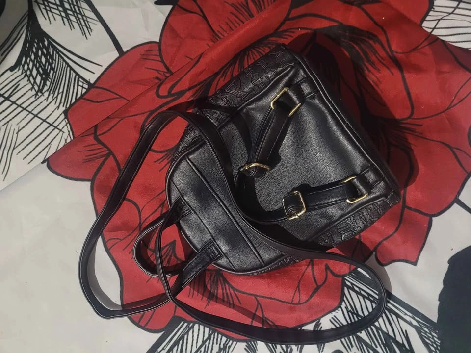 Juicy Couture Black Embossed Mini Backpack - photo 5