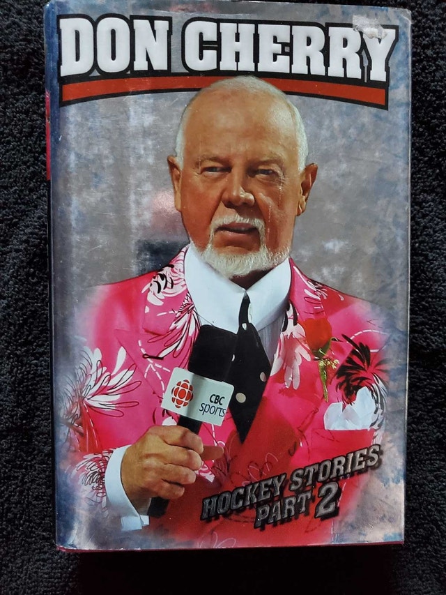 Don Cherry Hockey Stories Part 2 Hardcover Book