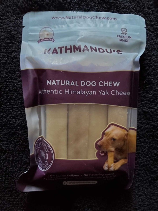 Kathmandu's Natural Himalayan Yak Cheese Dog Chew