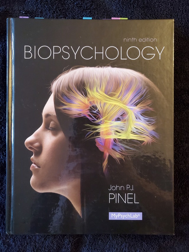 Biopsychology Ninth Edition Textbook by John P.J. Pinel