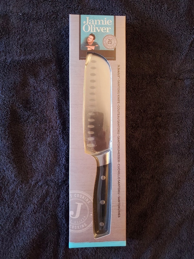 NEW Jamie Oliver 16.5cm Santoku Knife