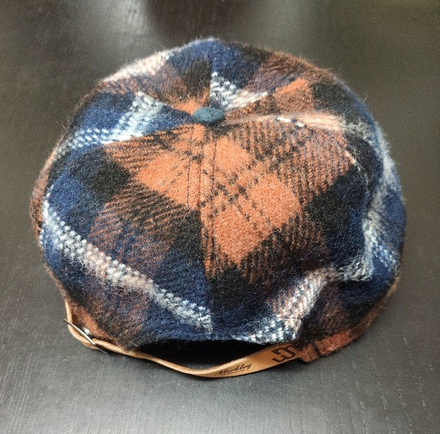 Vintage Merkley Headgear Wool Suede Peak Hat - photo 4