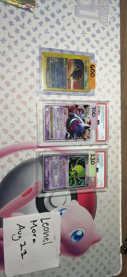 Pokemon Gengar Celebi Cards - photo 2