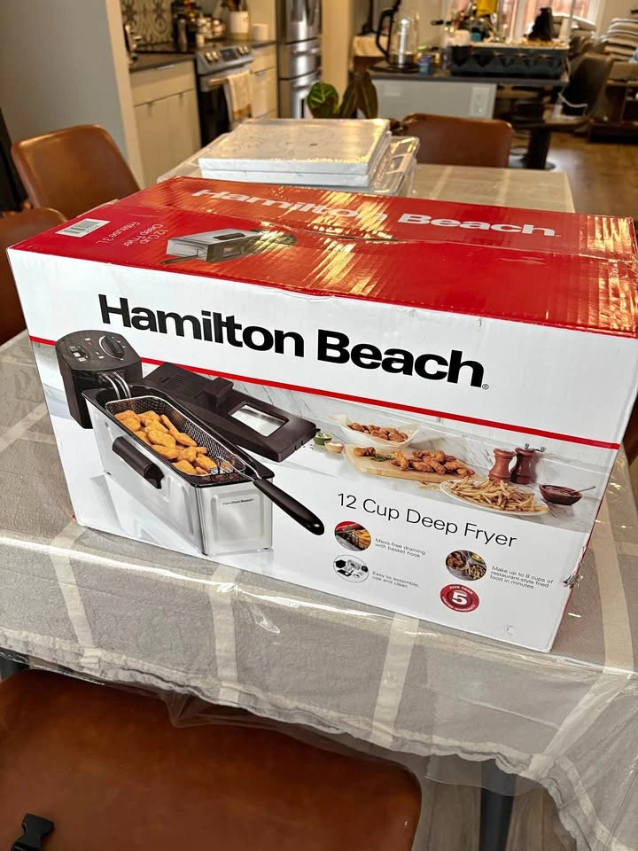 Hamilton Beach 12 Cup Deep Fryer