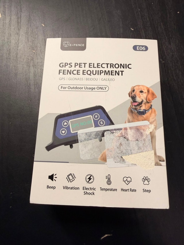 E-Fence E06 GPS Pet Electronic Fence
