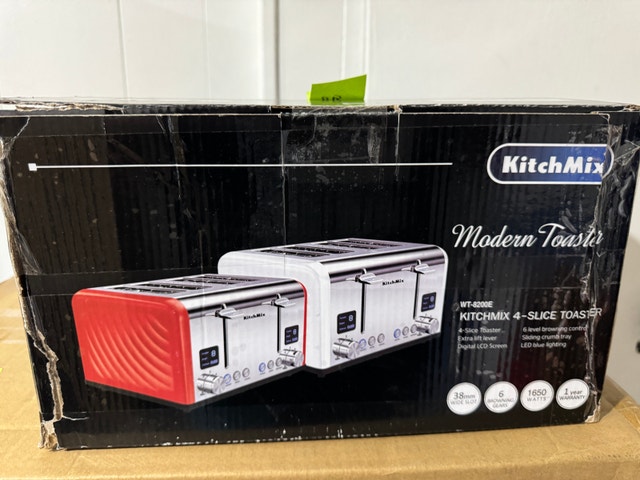 KitchMix Modern Toaster WT-8200E