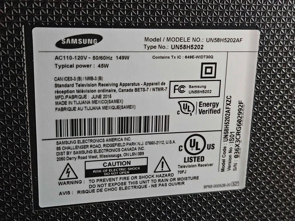 Samsung 58" 1080P Smart TV - photo 5