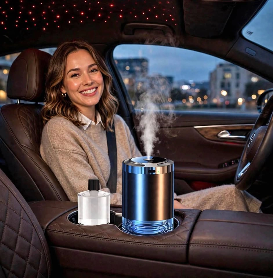 Sophia® Smart Car Diffuser + Essential Oil