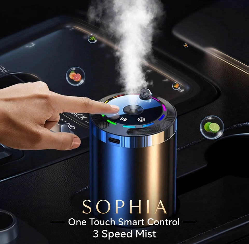 Sophia® Smart Car Diffuser + Essential Oil - photo 3