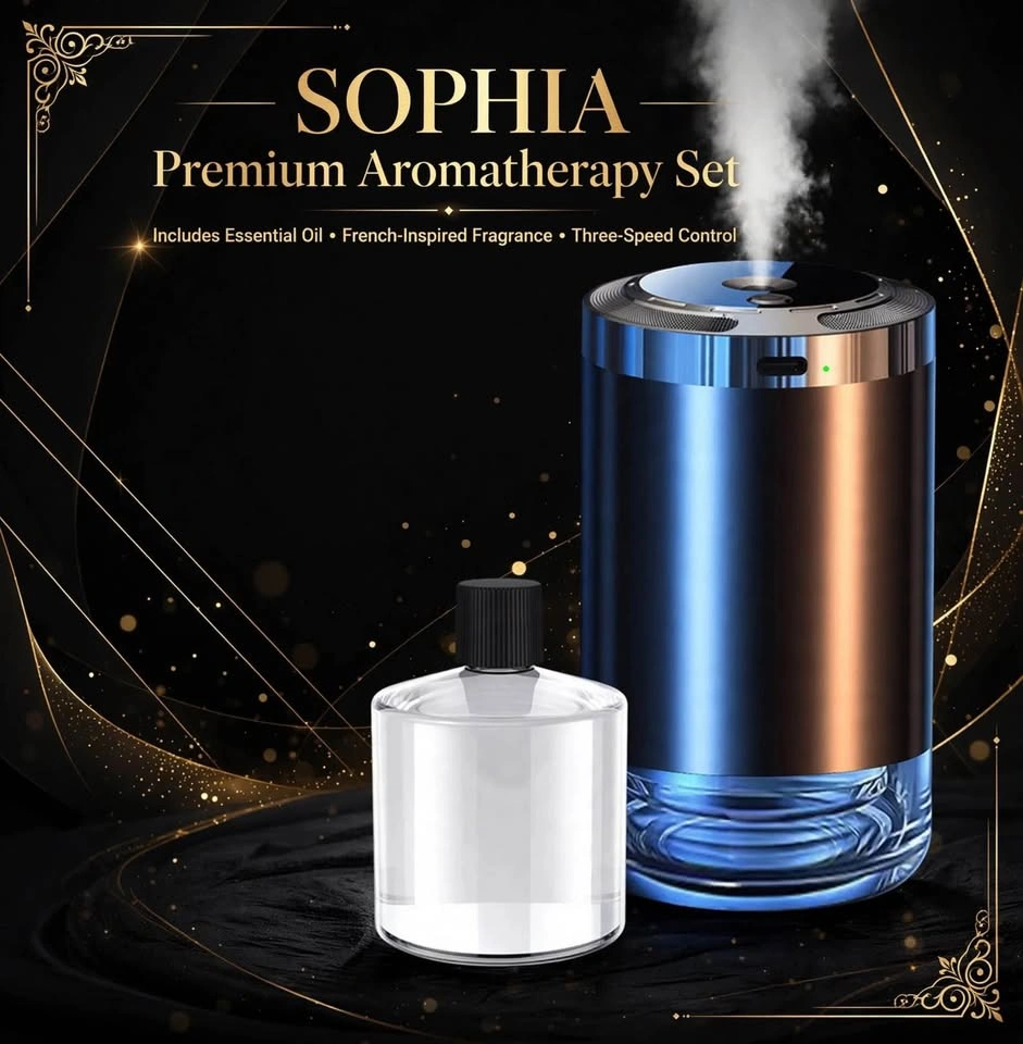 Sophia® Smart Car Diffuser + Essential Oil - photo 5
