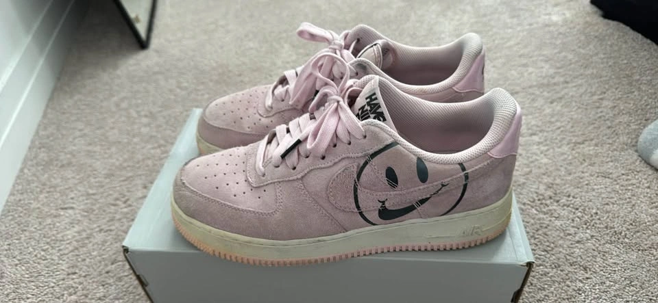 Pink Air Force “Have a nike day” Size 9 men (NO TRADES) - photo 3