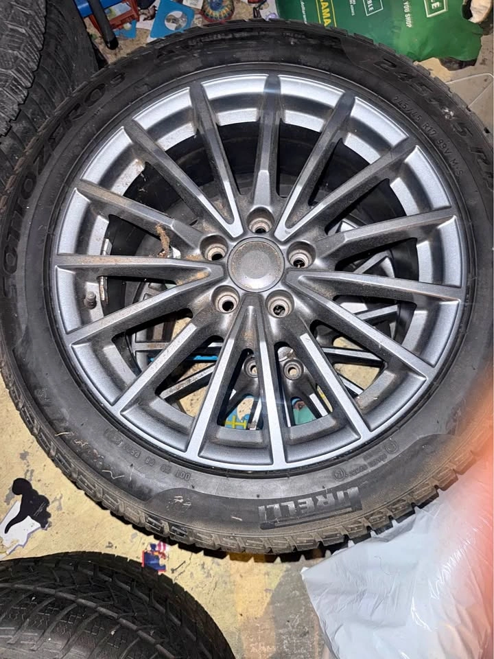 Pirelli Sottozero 3 245/45 R17 Tires and Rims