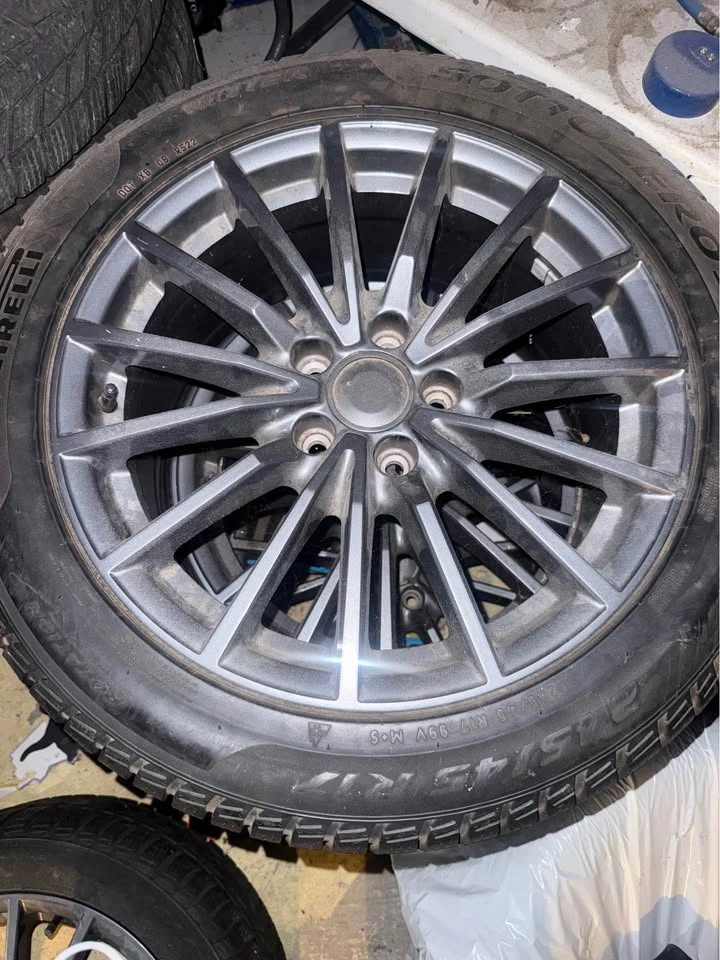 Pirelli Sottozero 3 245/45 R17 Tires and Rims - photo 5
