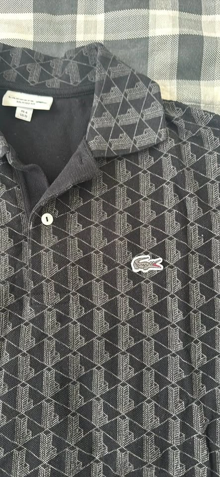 M Black Lacoste Polo T (NO TRADES) - photo 2