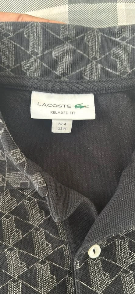 M Black Lacoste Polo T (NO TRADES) - photo 4