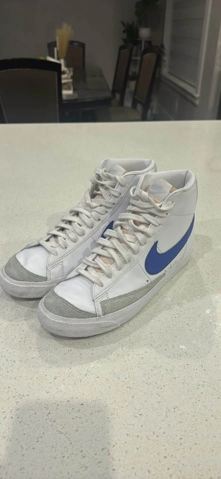 Nike Blazer Mid '77 White/Blue - photo 2