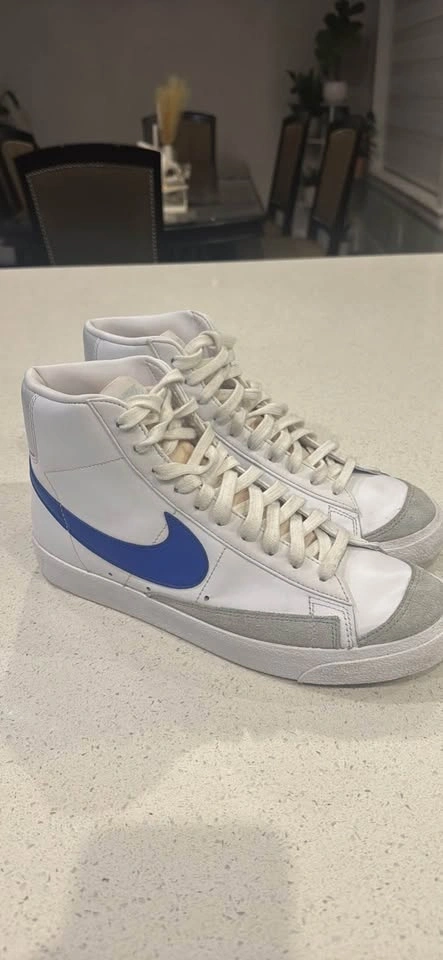 Nike Blazer Mid '77 White/Blue - photo 3