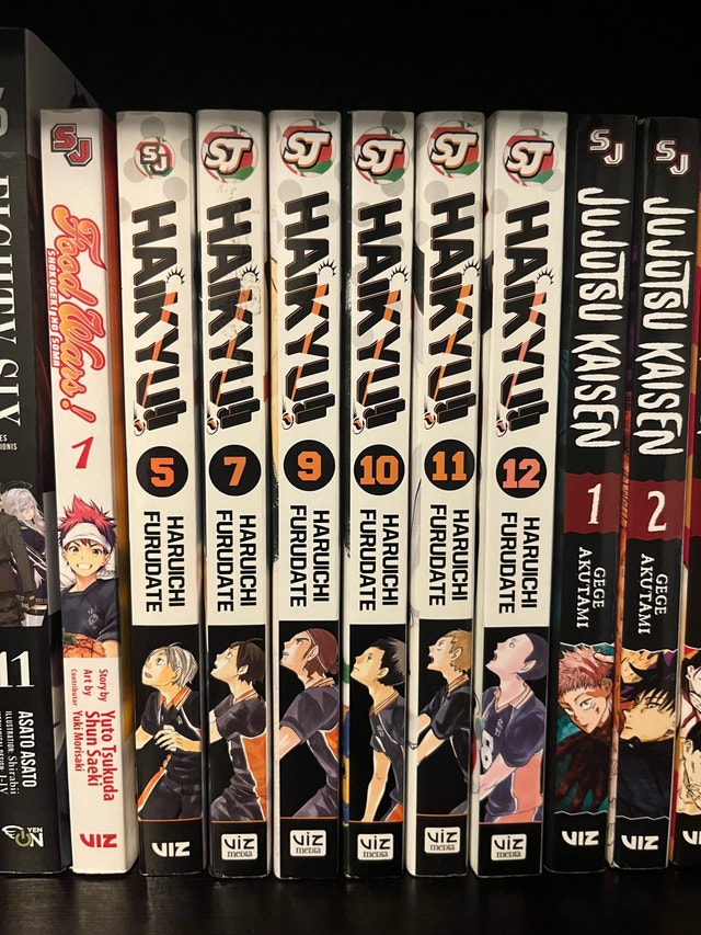 Haikyu manga volumes
