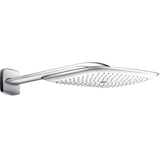 Hansgrohe PuraVida Showerhead w/ Shower Arm (Chrome White) - photo 2
