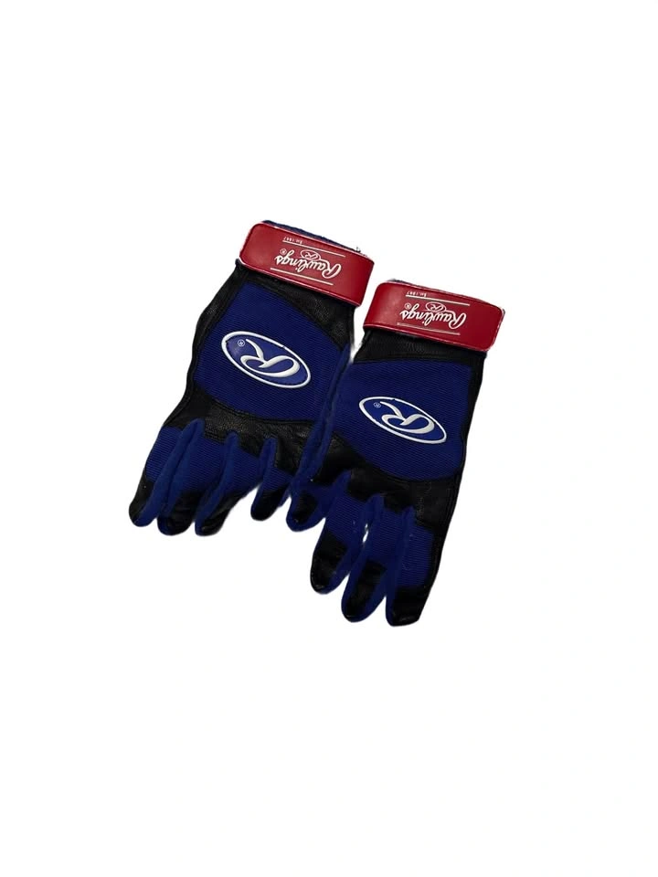 Rawlings BGP350Y Baseball Batting Gloves Blue/Red - Youth Medium