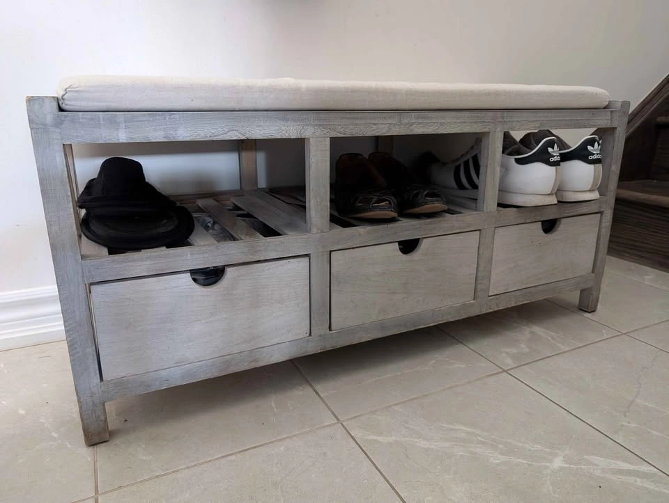 Shabby Chic Entryway / Mudroom Furniture & Décor Bundle - photo 5