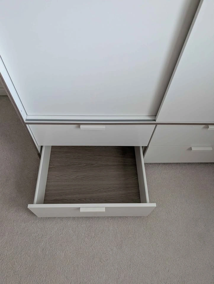 2 IKEA TRYSIL Wardrobes – Sliding Doors + 4 Drawers - photo 2