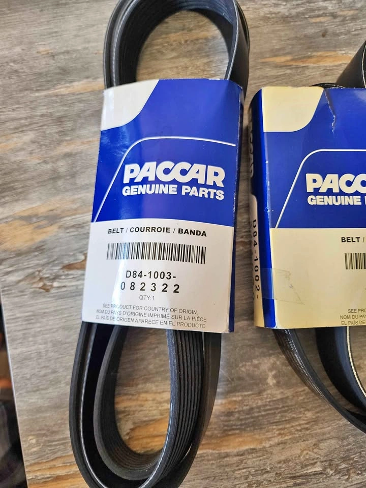 Genuine PACCAR Serpentine Belts (Brand New)