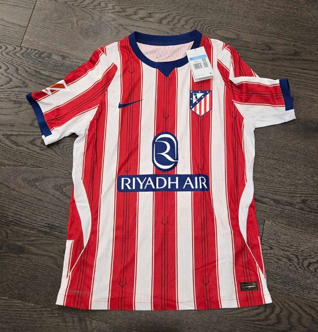 Atlético Madrid 26/27 Authentic Match Home Jersey – Size M