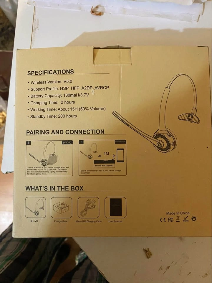 Mono wireless headset - photo 5