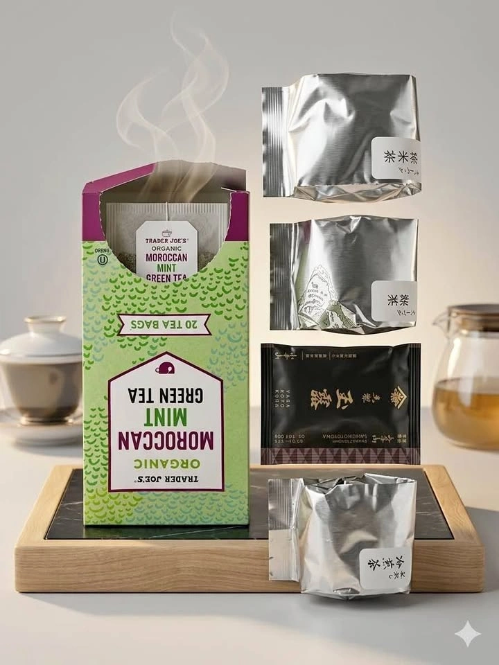 Assorted tea pads